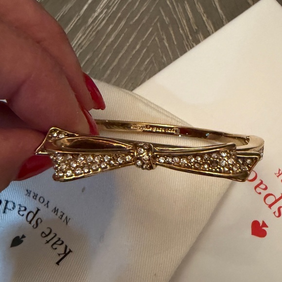 Kate Spade Gold Bow Accent Bracelet - Picture 8 of 9